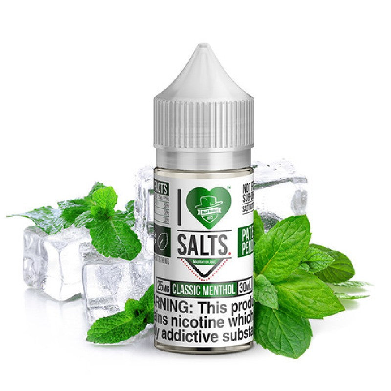 I Love Salts Classic Menthol E-liquid 30ml