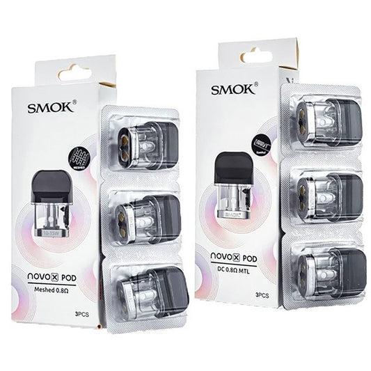 SMOK Novo X Replacement Pod 2ml with Coil (3pcs/pack)